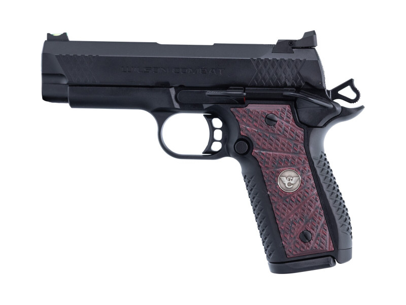 Wilson Combat EDC X9 2.0 4″, bez lišty, strenky Black Cherry, kal. 9×19 mm