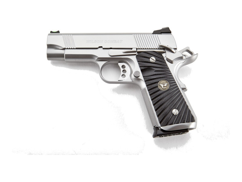 Wilson Combat CQB Elite Compact 4″, nerez, oboustranná pojistka, ráže .45 ACP