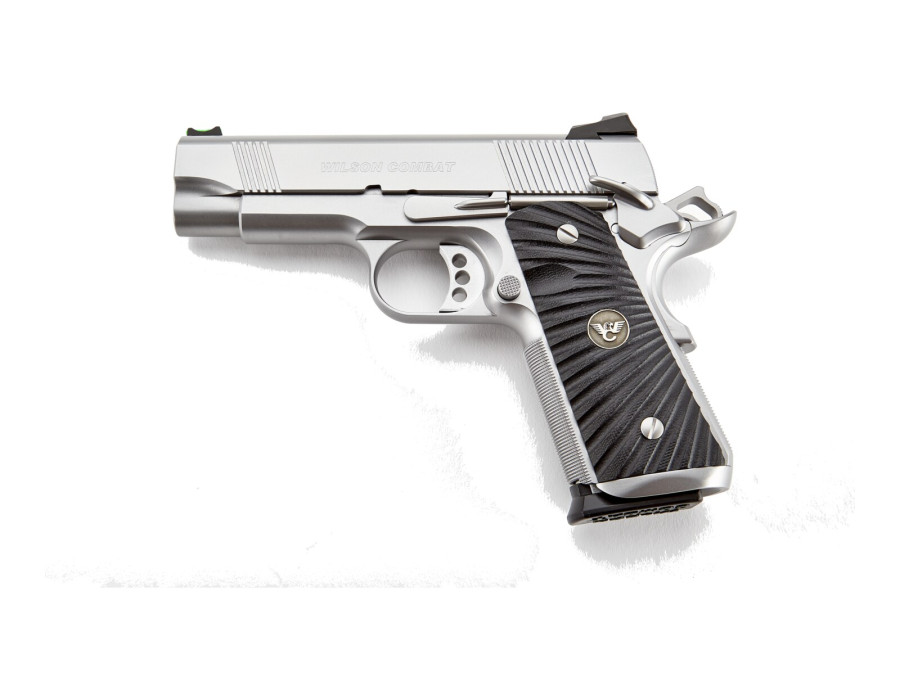 Wilson Combat CQB Elite Compact 4″, nerez, oboustranná pojistka, ráže .45 ACP Wilson Combat CQB Elite Compact 4″, nerez, oboustranná pojistka, ráže .45 ACP