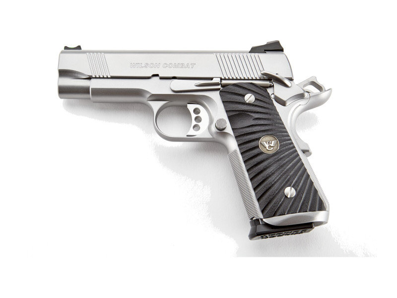 Wilson Combat CQB Elite Compact 4″, nerez, oboustranná pojistka, ráže 9×19 mm