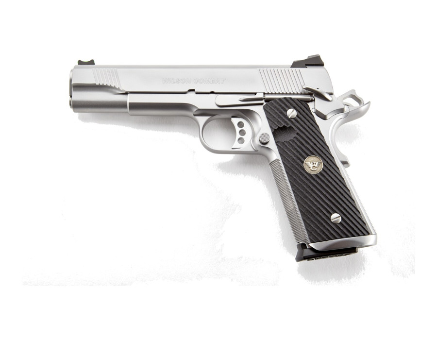 Wilson Combat CQB Elite Full-Size 5″, nerez, oboustranná pojistka, ráže .45 ACP Wilson Combat CQB Elite Full-Size 5″, nerez, oboustranná pojistka, ráže .45 ACP