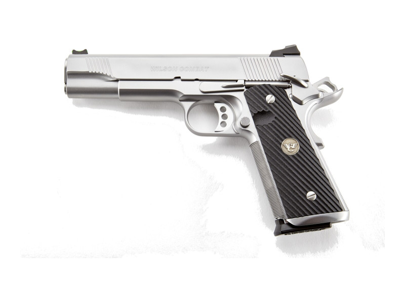 Wilson Combat CQB Elite Full-Size 5″, nerez, oboustranná pojistka, ráže 9×19 mm