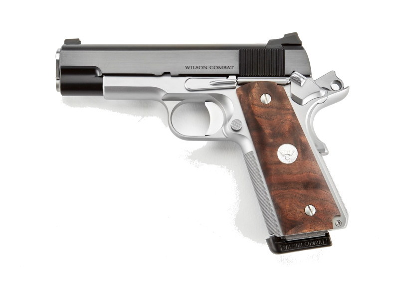 Wilson Combat Supergrade Commander Special 4,25″, černá/nerez, ráže .45 ACP