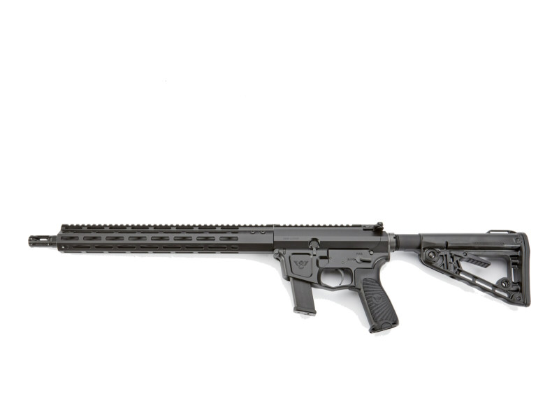 Wilson Combat AR9 Carbine 16″, spodný diel pre zásobníky Glock, drážkovaná hlaveň, kal. 9×19 mm